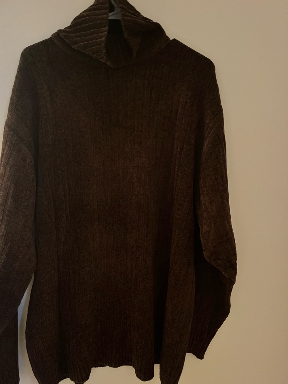 Men's Brown Turtleneck Sweater - Unbranded - Picture 2 of 4